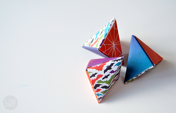 It’s a Wrap: Triangle Origami Boxes
