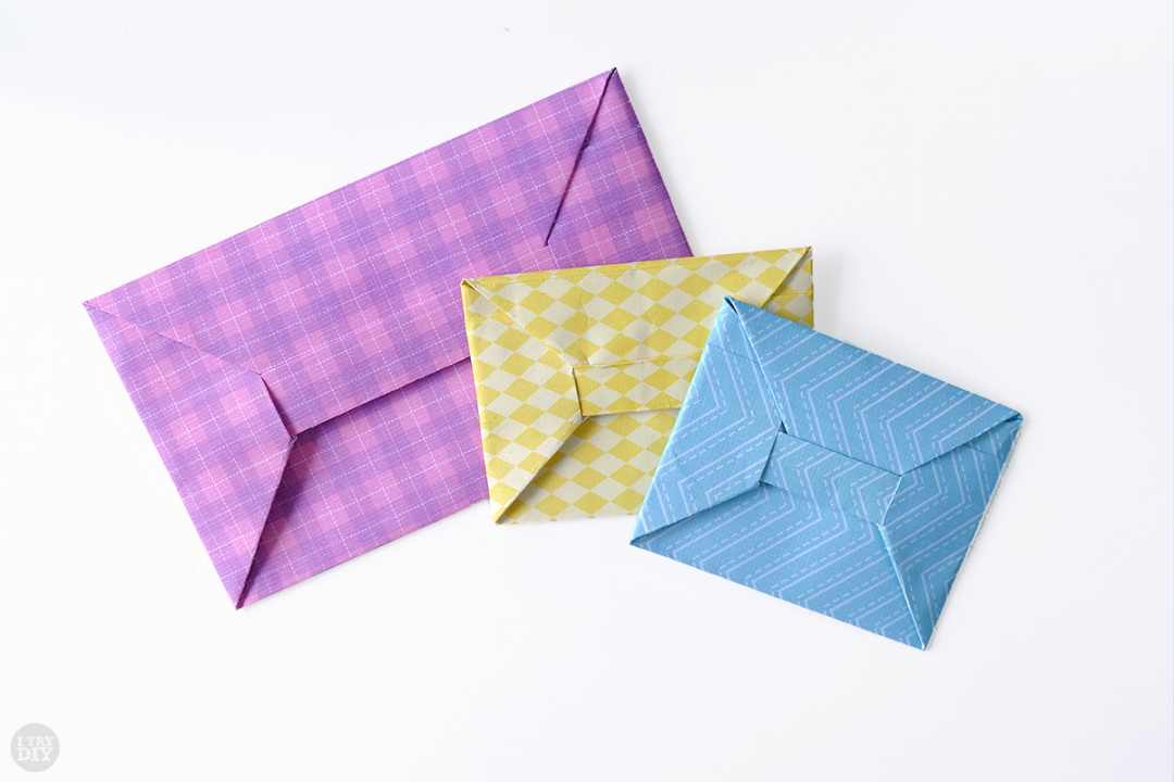 I Try DIY | Origami Money Envelope