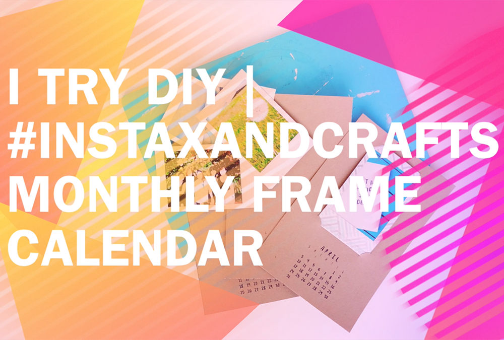 I-Try-DIY-InstaxAndCrafts-Monthly-Frame-Calendar