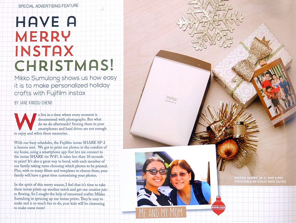 Working Mom: Have a Very Merry Instax Christmas